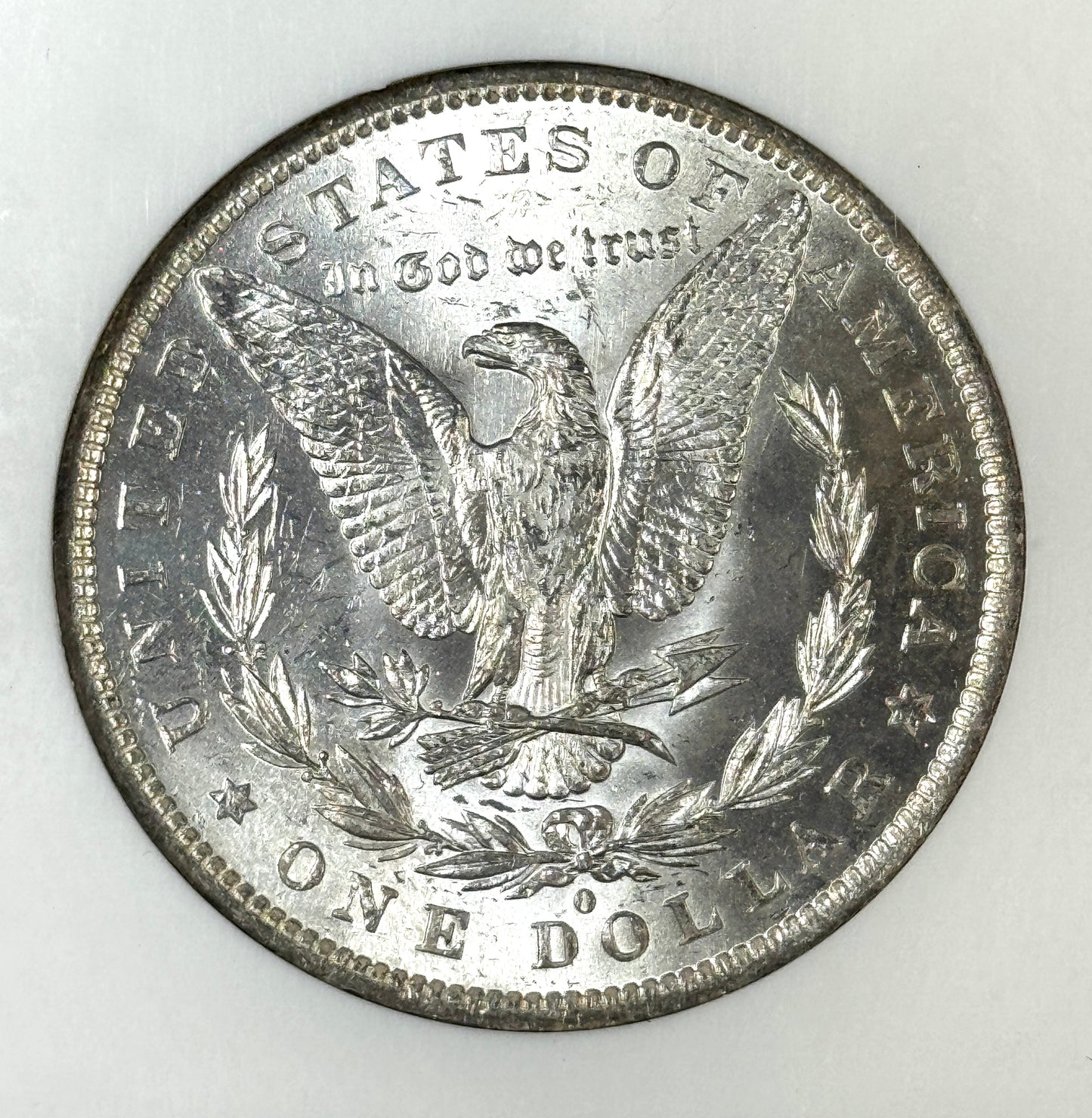 1883-O Morgan Silver Dollar Brilliant Uncirculated Fitzgerald Collection NGC - Cartwheel Luster