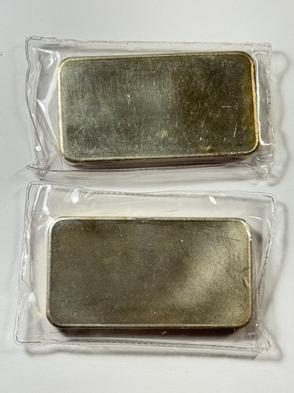 1984 Vintage 2nd Series Engelhard 10 oz Consecutive Silver Bars - Sealed!