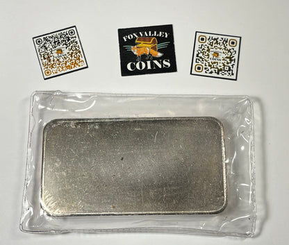 1984 Vintage 2nd Series Engelhard 10 oz Silver Bar Bull-Mark! Sealed!!