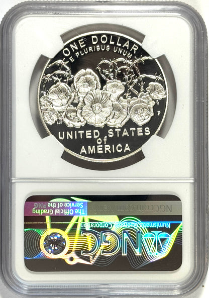 2018-P Proof Silver WWI centennial Commemorative Dollar NGC PF70 Ultra-Cameo Castle Signature