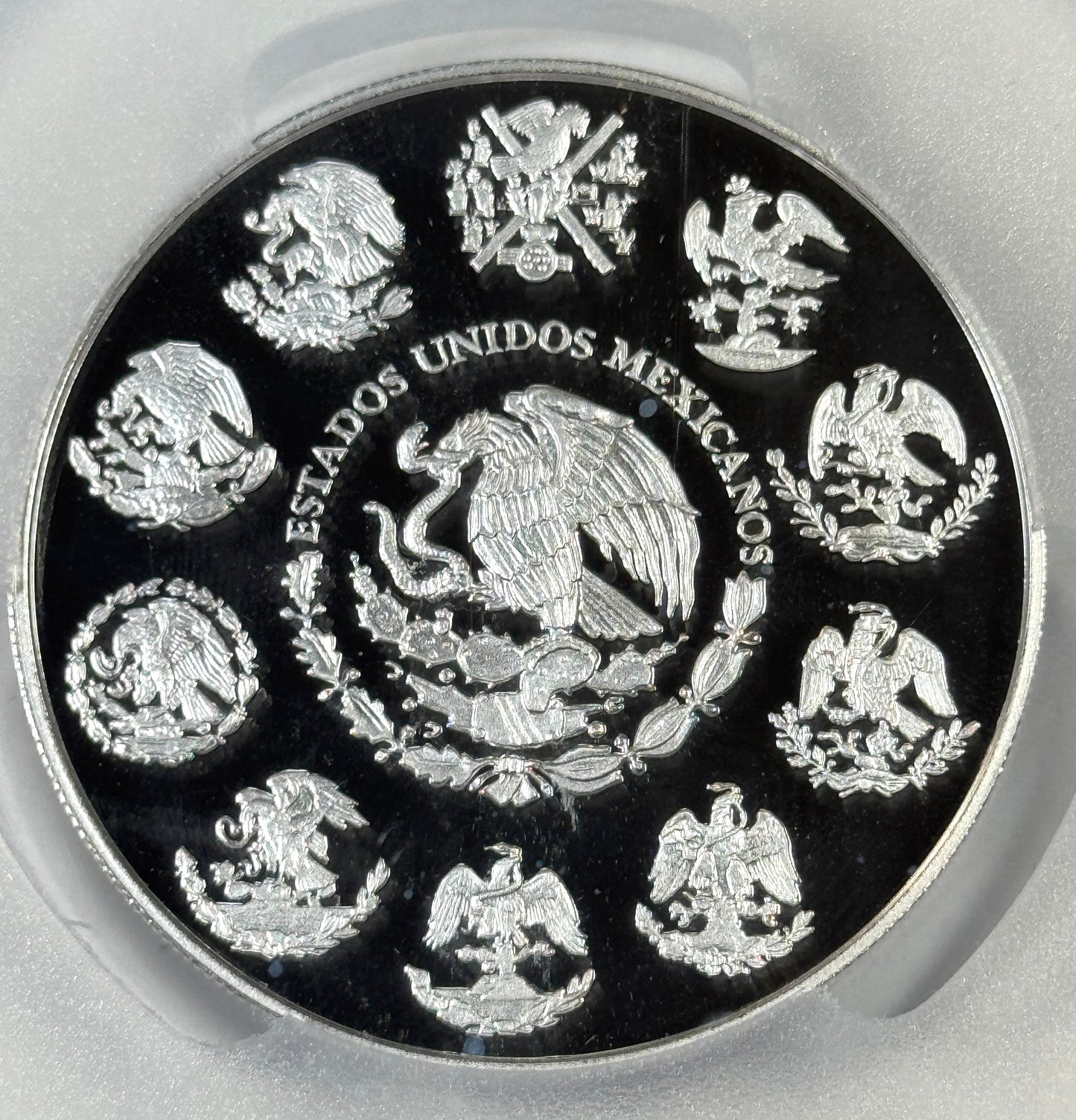 2020 Mexico Proof Silver Libertad 2 oz Silver Coin - MS70 DCAM PCGS