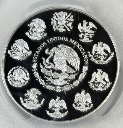2020 Mexico Proof Silver Libertad 2 oz Silver Coin - MS70 DCAM PCGS