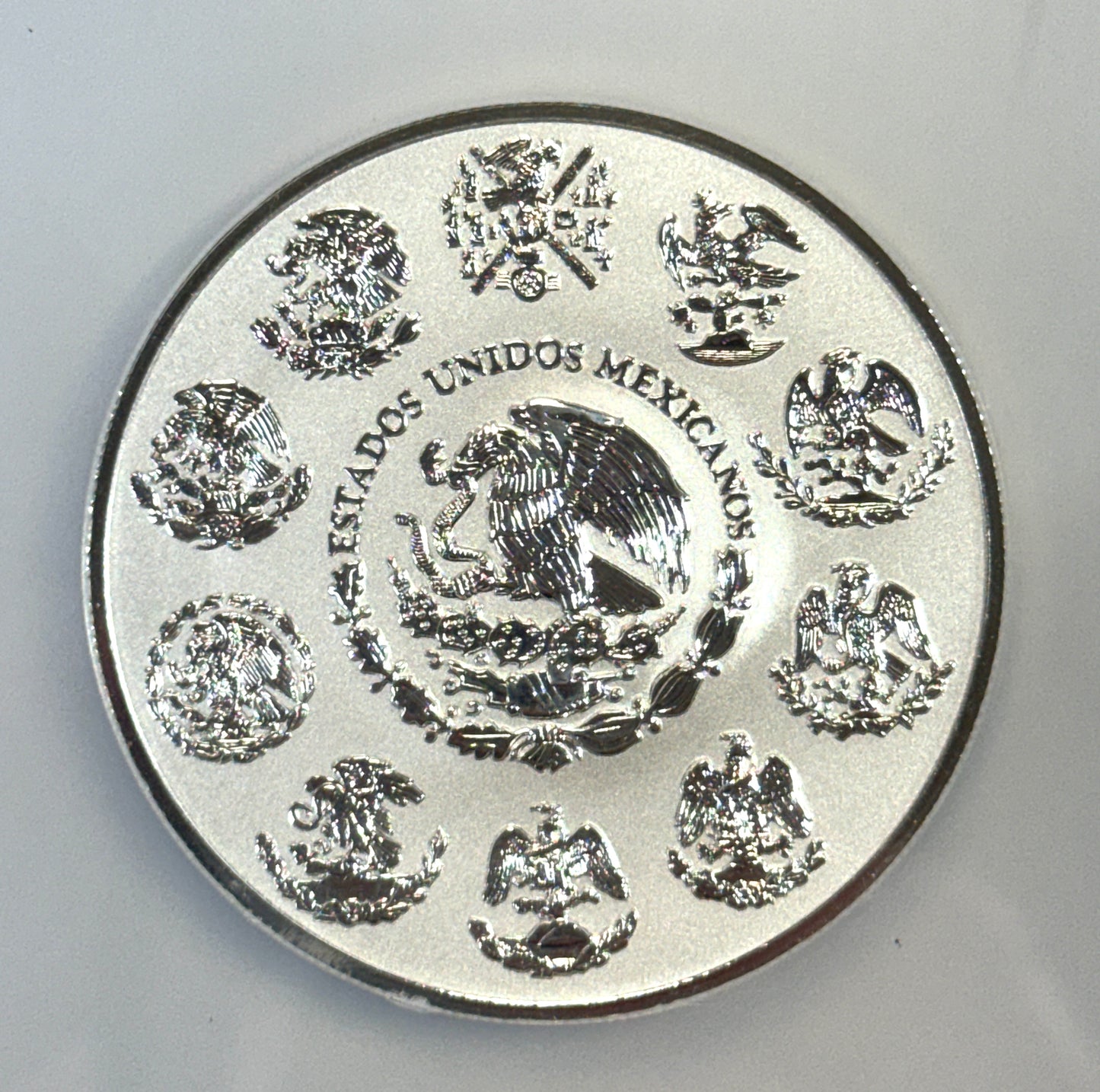 2018 Mexico Reverse Proof Silver Libertad 2 oz Silver Coin - Reverse PF70 NGC