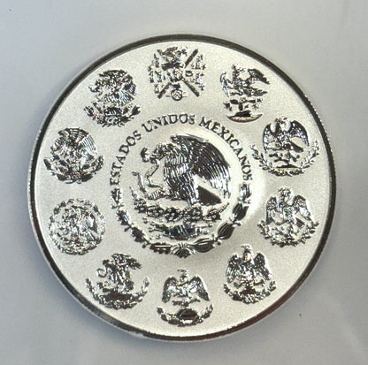 2018 Mexico Reverse Proof Silver Libertad 2 oz Silver Coin - Reverse PF70 NGC