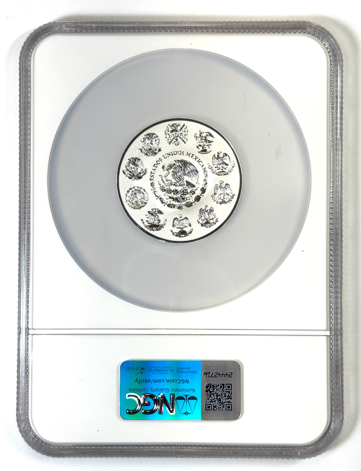 2018 Mexico Reverse Proof Silver Libertad 2 oz Silver Coin - Reverse PF70 NGC