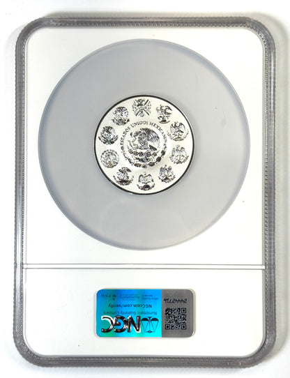 2018 Mexico Reverse Proof Silver Libertad 2 oz Silver Coin - Reverse PF70 NGC