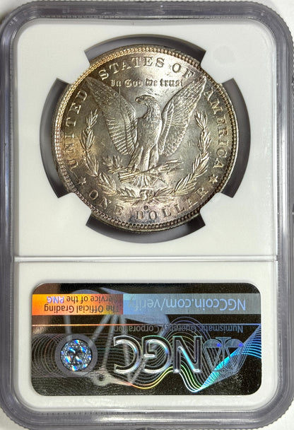 1900-O/CC Morgan Silver Dollar - NGC UNC Details Obv. Cleaned
