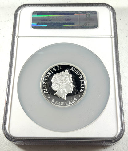2016-P Australia Proof Wedge Tailed Eagle 5 oz Silver NGC PF70UC HR in OGP - Mercanti