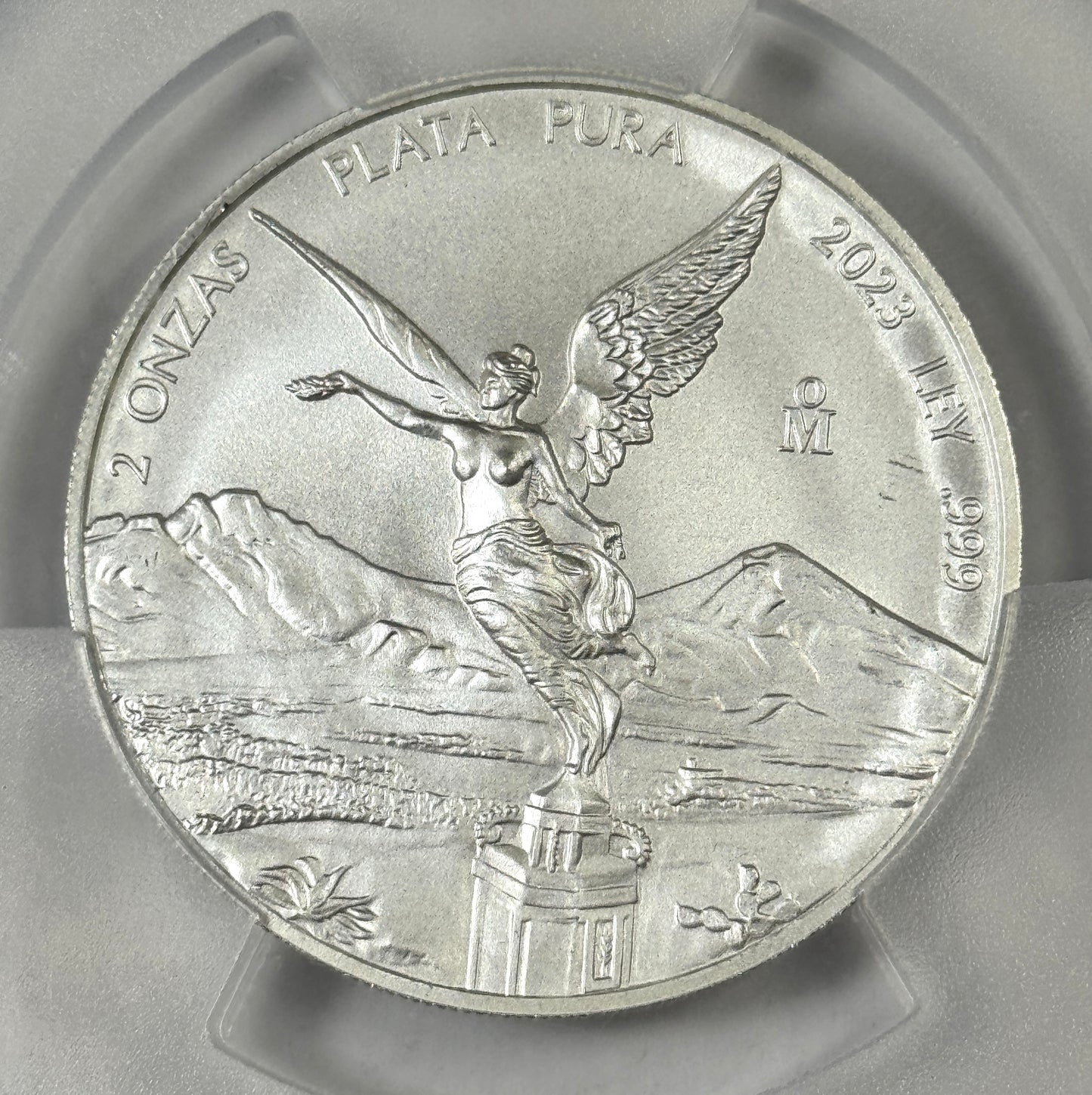 2023 Mexico Silver Libertad 2 oz Silver Coin - MS70 PCGS - Perfect Grade