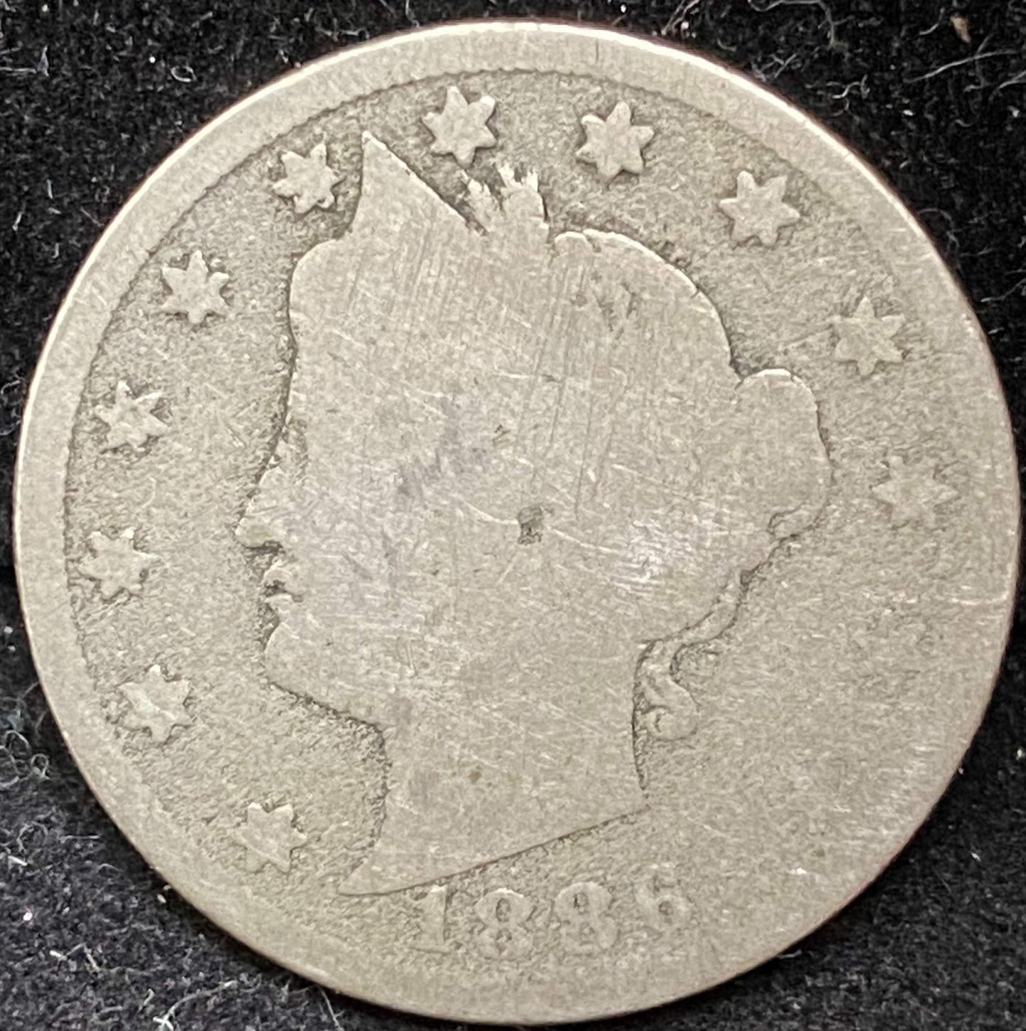 1887 Liberty "V" Nickel