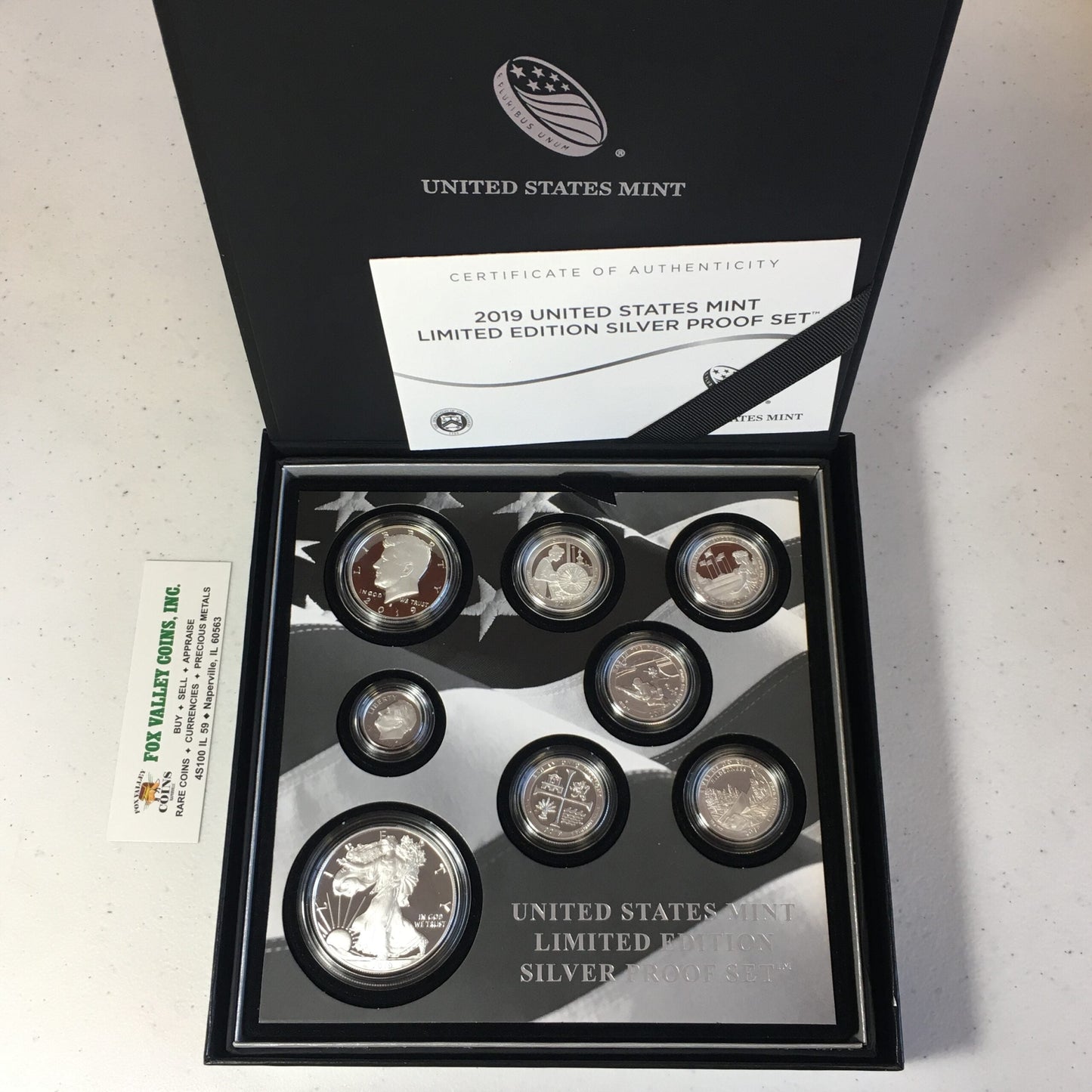 2020 U.S. Mint Limited Edition Silver Proof - 8 Coins Set in U.S. OGP with COA