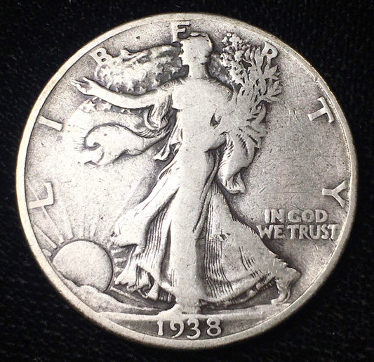 1938-D Walking Liberty Half Dollar