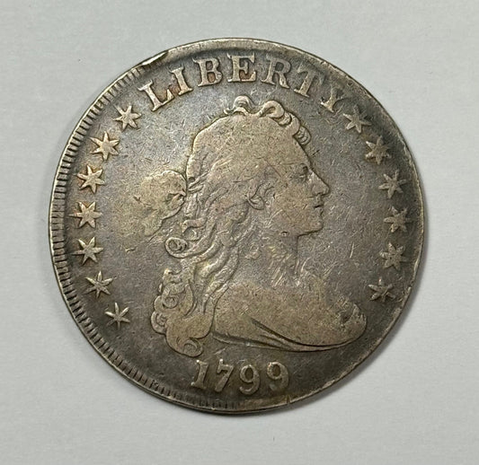 1800 Draped Bust Silver Dollar $1 Coin - Normal Date - 13 Stars Reverse