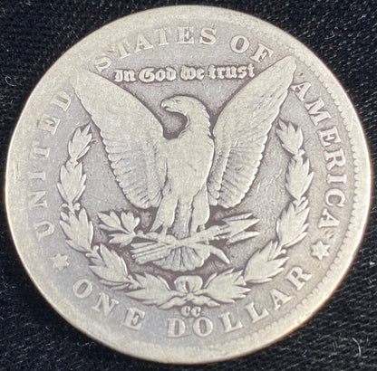 1893-CC Morgan Silver Dollar - Key Date - Carson City Minted - Only 677,000