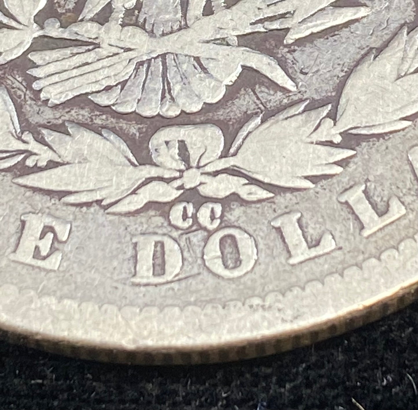 1893-CC Morgan Silver Dollar - Key Date - Carson City Minted - Only 677,000