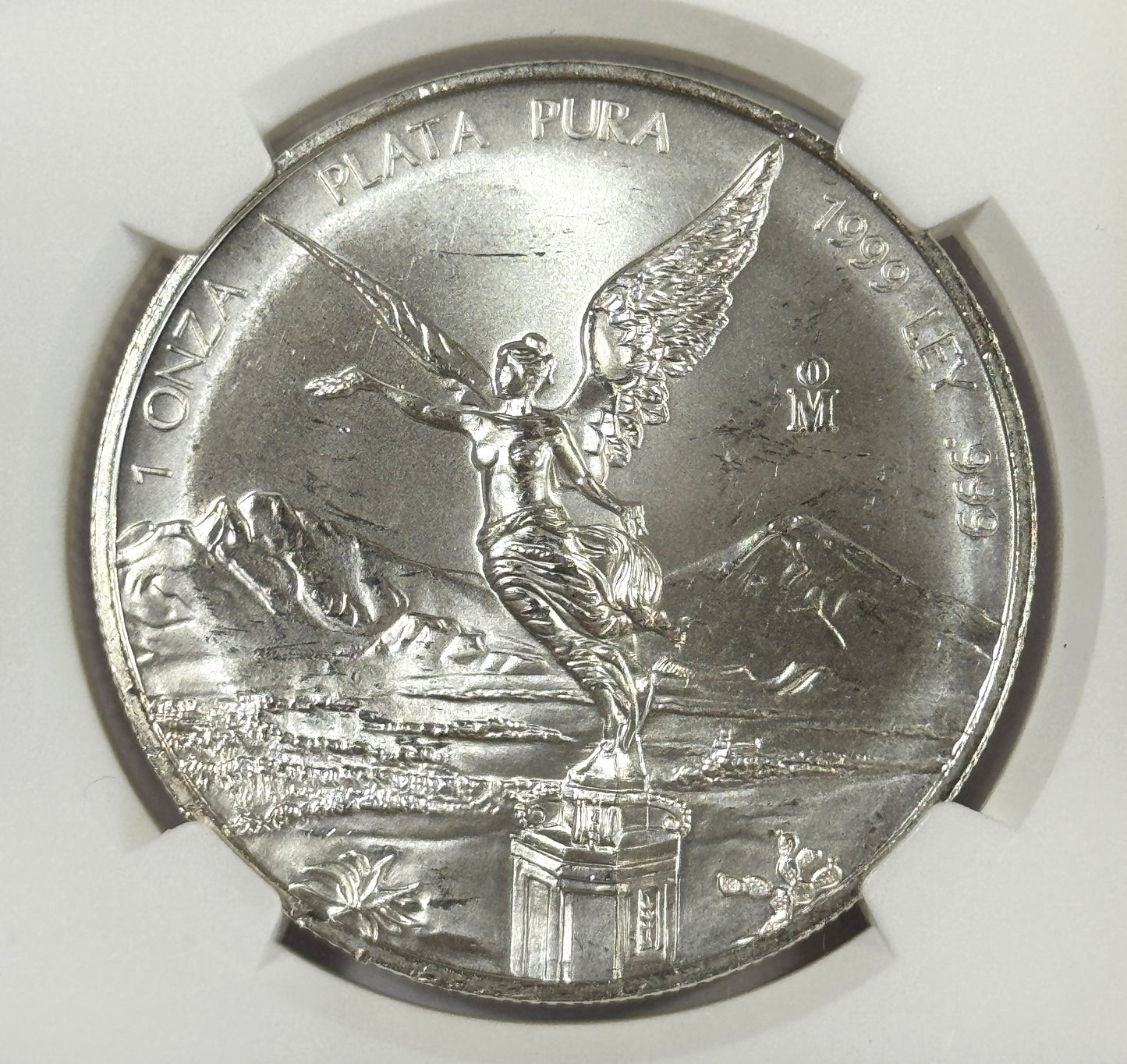 1998 & 1999 Mexico Silver Libertad MS65 NGC - Key Dates!
