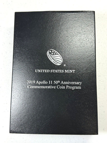 2019-P Apollo 11 50th Anniversary 5 Oz Proof Silver Commemorative in U.S. Mint OGP