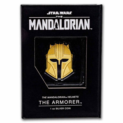 2023 Niue $2 Star Wars Mandalorian Helmets: The Armorer in OGP - New