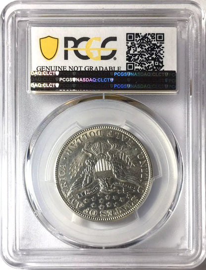 1907-P Barber Silver Half Dollar - Cleaned - High AU Details - PCGS Certified