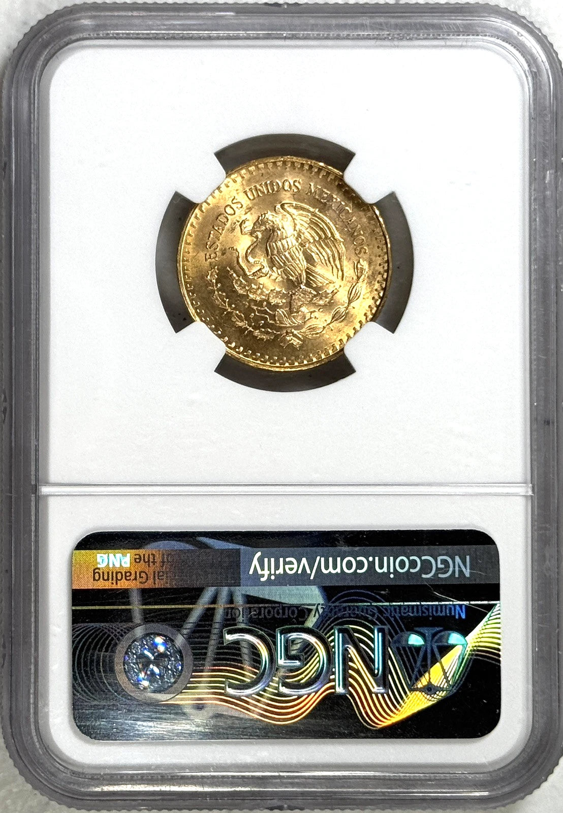 1981 Mexico Gold Onza 1/4 Oz Gold Coin NGC MS67 - First Year! Great Eye Appeal!