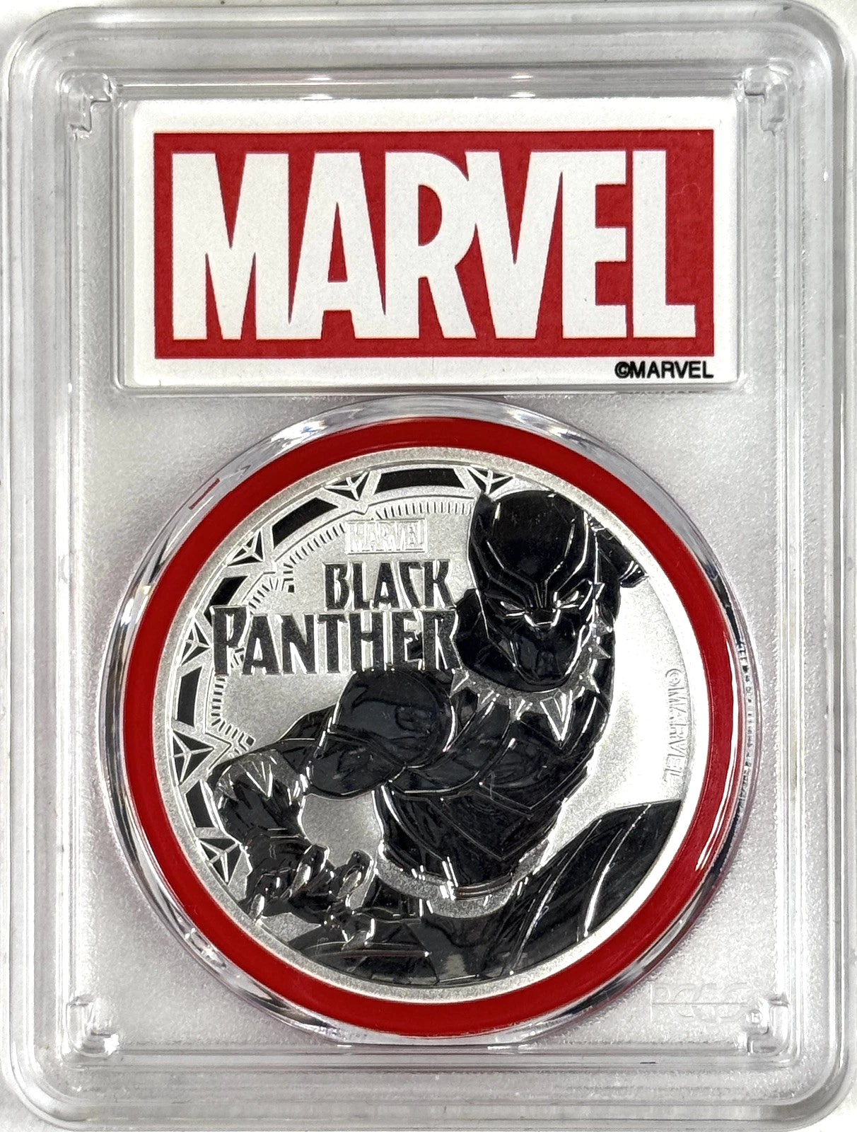 2018 Tuvalu Marvel Black Panther NGC MS70 First Strike 1oz Silver Coin