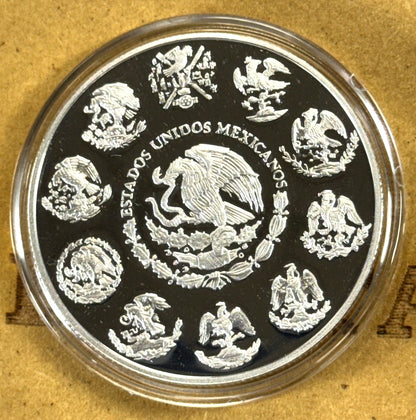 2020 Mexico Proof Silver Libertad 1 oz Silver Coin set of 2