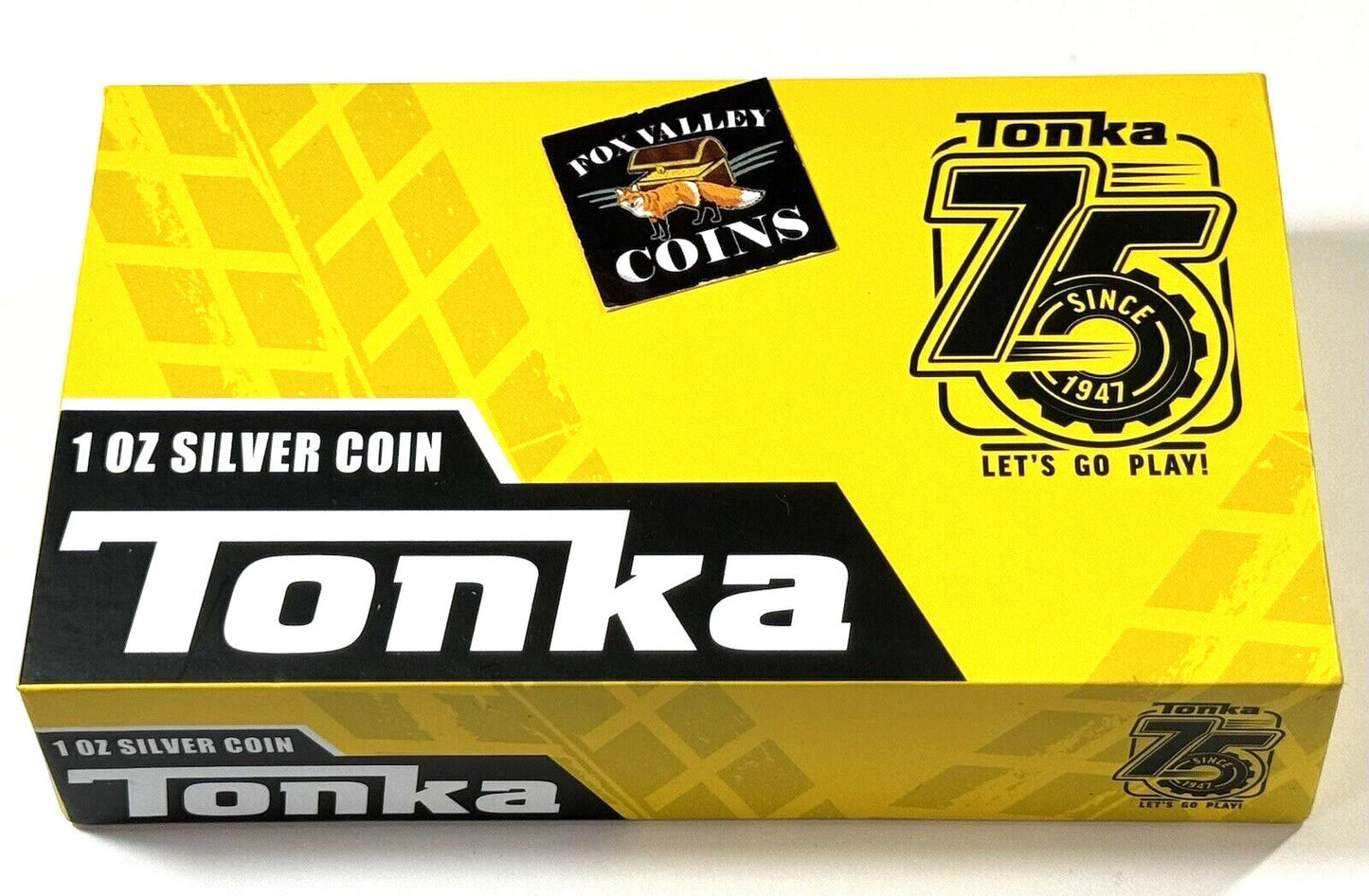 2022 NIUE $2 TONKA 75th Anniversary 1 oz Silver Bar Coin in OGP - 1947 MADE!