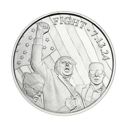 1 Oz Trump Silver Rounds (Designs may vary)