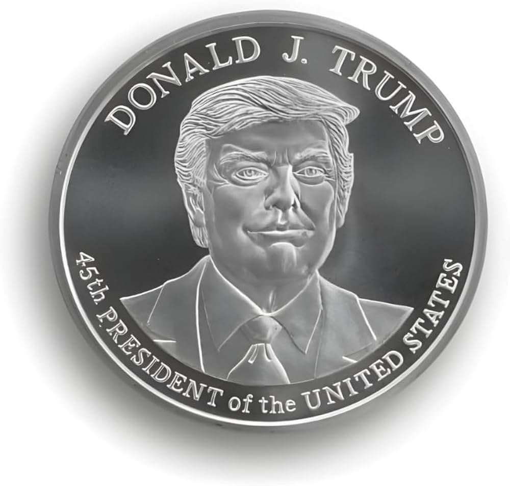 1 Oz Trump Silver Rounds (Designs may vary)