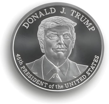 1 Oz Trump Silver Rounds (Designs may vary)