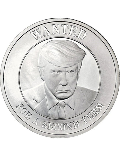 1 Oz Trump Silver Rounds (Designs may vary)