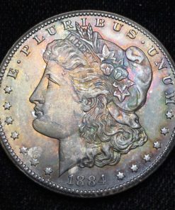 1884-cc-morgan-silver-dollar-deep-rainbow-toning-bu-brilliant-uncirculated